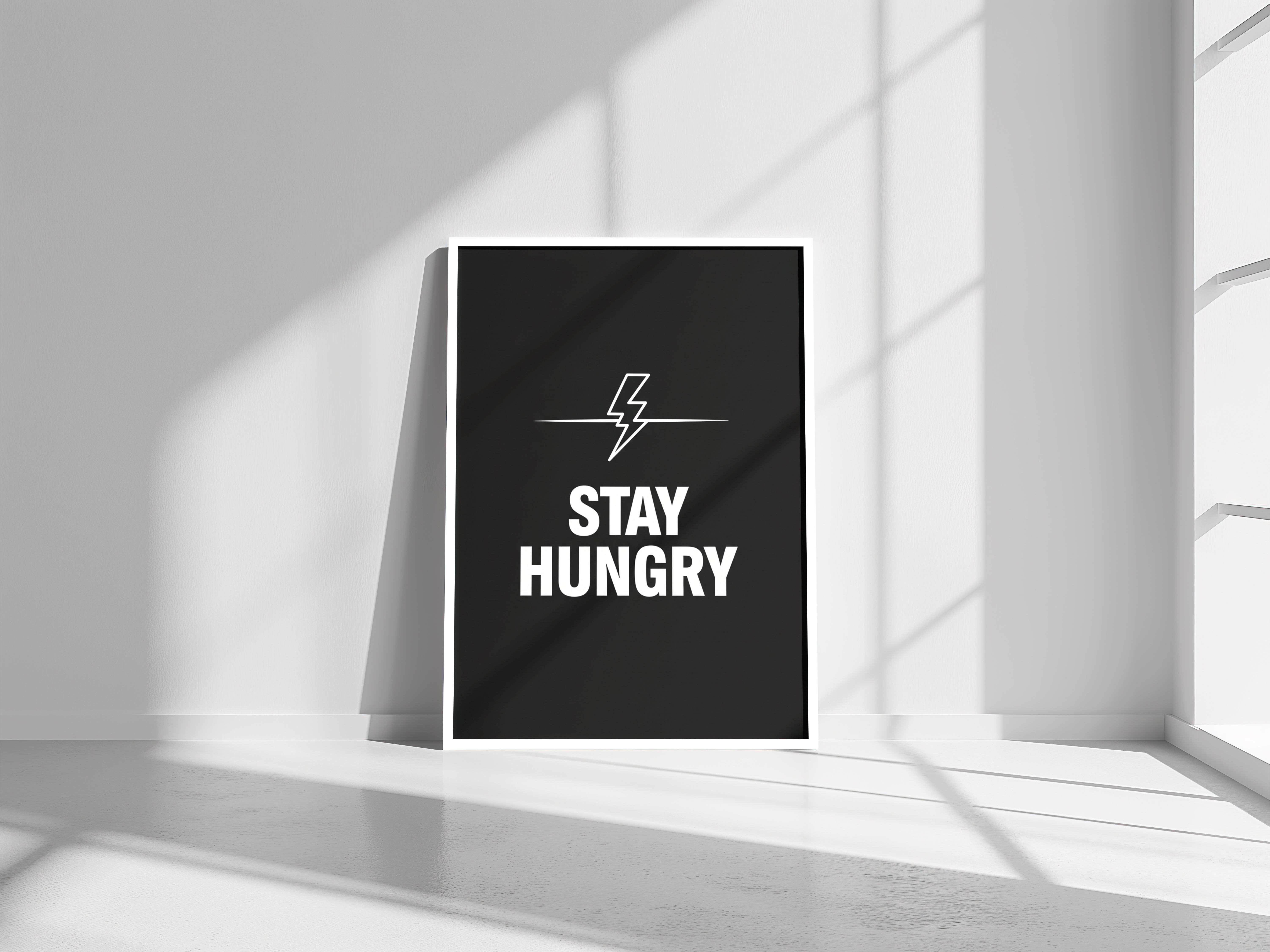 Motivation Wall Poster Design graphic design motivation wall poster
