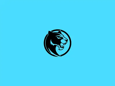 Panther Logo africa animal black panther branding gaming logo illustration panther panther head panther logo strength wild animal