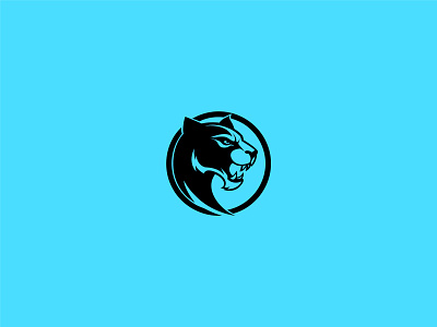 Panther Logo africa animal black panther branding gaming logo illustration panther panther head panther logo strength wild animal