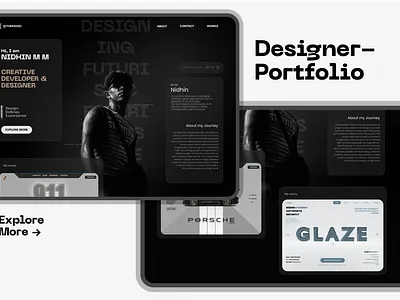 Designer-Portfolio daily ui dailyui design graphic design ui