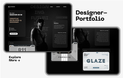 Designer-Portfolio daily ui dailyui design graphic design ui