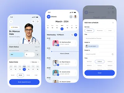 Surgery Mobile App – UI/UX Design Concept analytics check up consultation dashboard doctor doctor appointment health app healthcare hospitals medical mobile apps mobile ui patients plastic surgery scheduling software statistics surgery telemedicine uiux