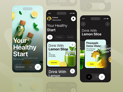 Health care application mobile ui design app app design b2b broker clinic design health healthcare insurance ios medical medical care medtech mobile mobile app pmr saas telemedecine uhr uxdesign