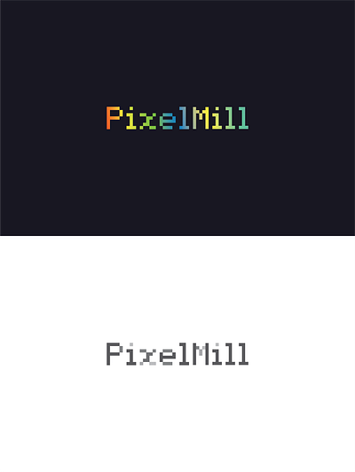 PIXEL MILL TYPOGAPHY LOGO brandidentity branding creativedesign creativelogo design designdaily dribbbleshowcase elegantlogo graphic design graphicdesign minimallogo modernlogodesign monogramlogo textlogo typographylogo ui