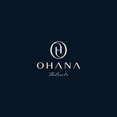 Ohana Talents Logo Design brandidentity branding design graphic design illustration logo monogram typography ui vector
