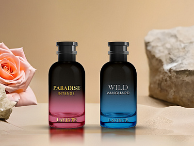 Lavinte Perfume Collection: Bold Bottles & Luxe Labels dribbbleshot