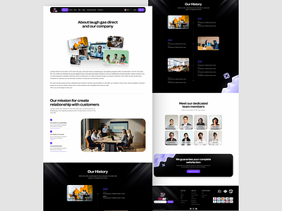 About Us Page- Gaith E-commerce about us about us page design e commerce ecommerce landing page ui uiesign uiuxdesign ux webdesign website website design