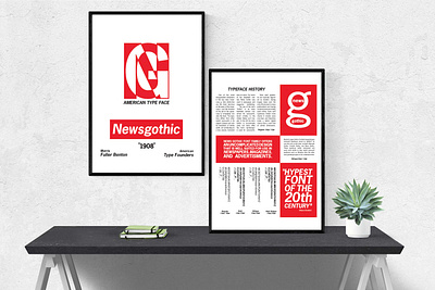 Typeface Case Study - News Gothic graphic design news gothic poster print typeface
