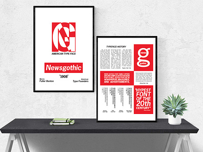 Typeface Case Study - News Gothic graphic design news gothic poster print typeface
