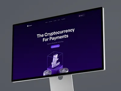 Litecoin - Crypto Landing Page bitcoin blockchain crypto crypto for payment crypto landing page crypto uiux cryptocurrency graphic design landing page ui ux web design