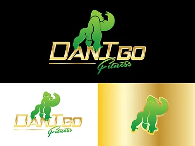 DanIgo Fitness Logo Design fitness motivation