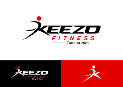 Keezo Fitness Logo Design branding fitness motivation graphic design logo motion graphics vector