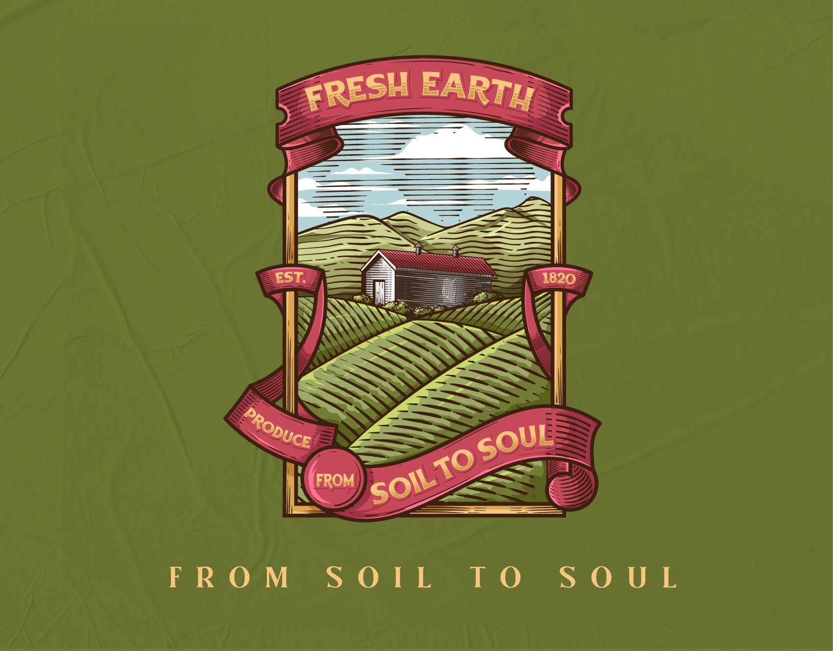 Example of I Will Make Unique Vintage Logos  Badges