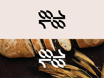 BAKE 5 2025 5 branding creative design food logo graphic design health logo illustration logo minimal logo natural number logo typography vector wheat