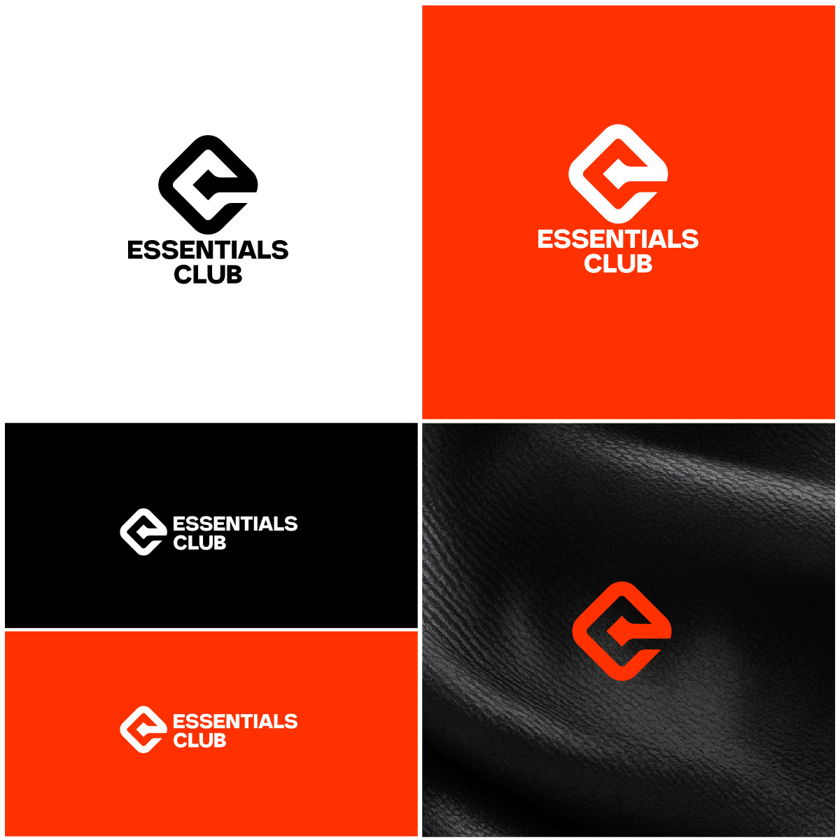 ESSENTIALS LOGO e c logo e logo logo design modern logo sport logo