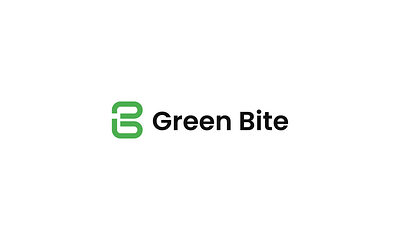 Green Bite Logo Design design graphic design logo typography vector
