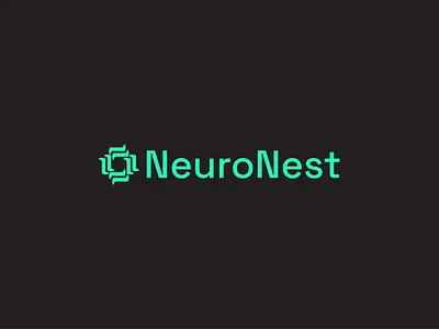 NeuroNest Logo branding design graphic design logo typography vector