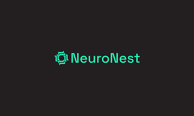 NeuroNest Logo branding design graphic design logo typography vector