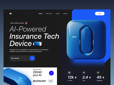 Home AI web ui design ai ai ui design clean ui home automation home ui minimal ui modern web product design smart home ui ui designer ux web web app web design web ui website website design