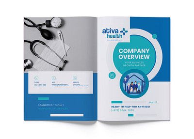 Catalog - Heath Company branding brochure graphic design