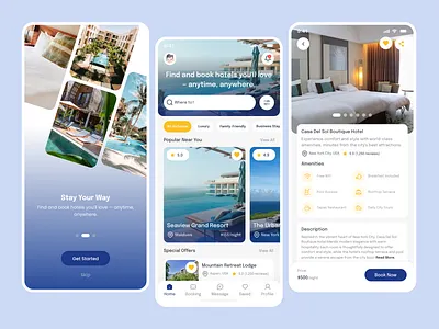 Hotel Booking App UI UX Design app design app ui ux application design booking app design booking app interface booking app ui booking app ui ux hotel booking hotel booking app ui ux design user interface user interface design