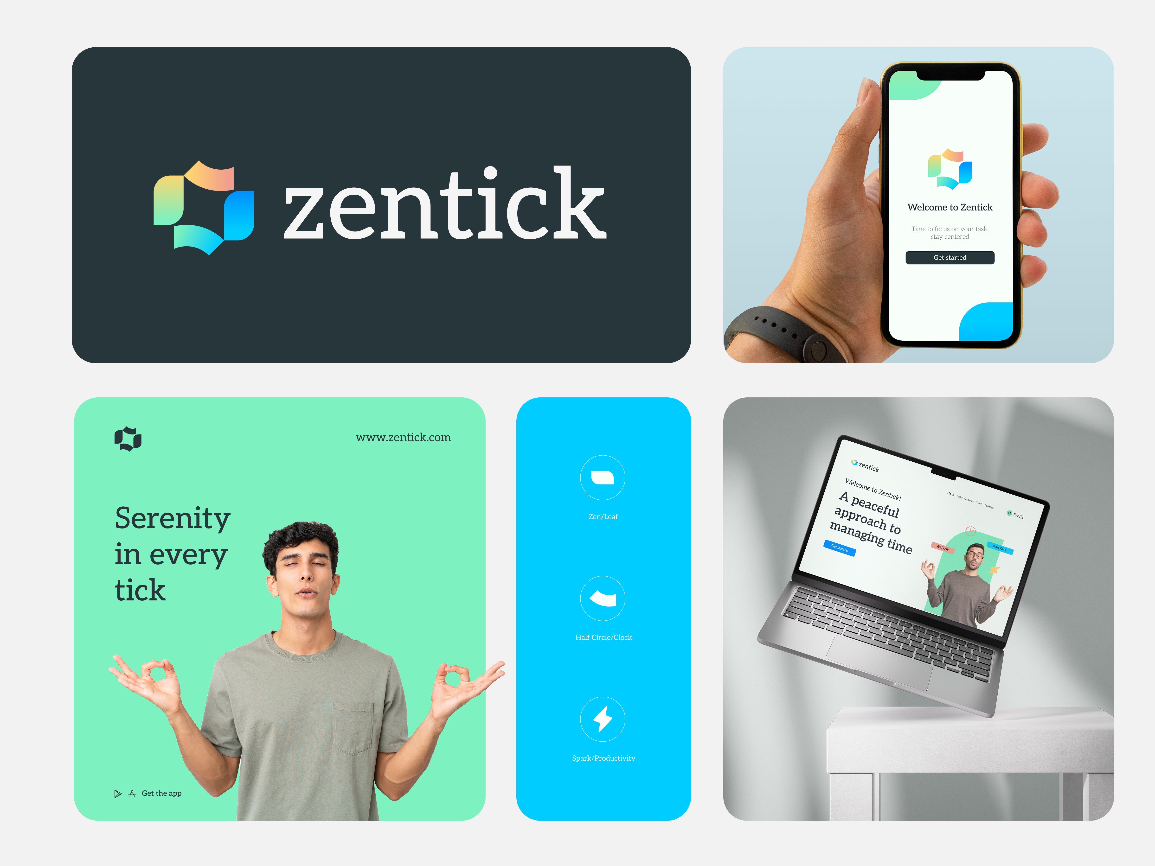 Zen, Mindful, Time Management, Productivity App, Software Logo branding ecommerce focus leaf logo logo artist logodesign mental peace minduful modern logo productivity serenity software spark startup task time management tracking z logo zen logo