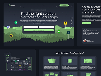 SaaSquatch - Website saas ui ui design ux ux design web design website