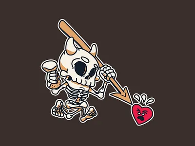 Jolly Rogers black beard flag illustration logo mascot no quarters north carolina pirate pirate flag skeleton skull vector