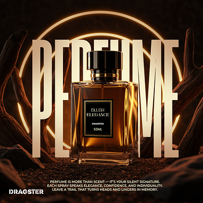 perfume post brand design branding graphic design photoshop design post design