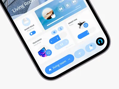 Smart Home App application concept design design designer figma home screen smart smarthome ui ui designer uiux