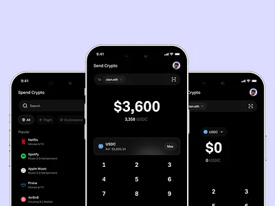 On-chain bank bank blockchain crypto dapp defi finance ui uidesign uiux web3