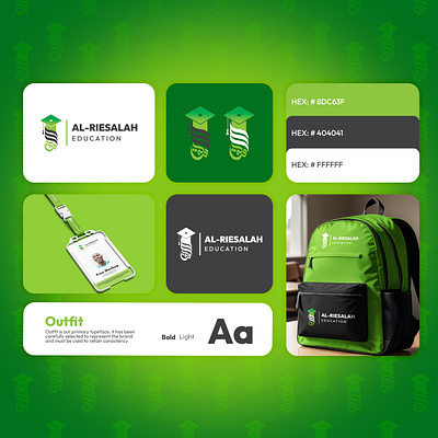 Al-Riesalah Branding art brand design branding design graphic design illustration logo logo design typography ui ux vector