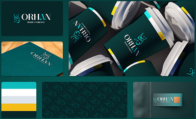 Logo Branding for Orhan Trade Company art branding design graphic design illustration logo typography ui ux vector