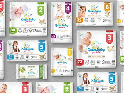 BABY DIAPER PACKAGING DESIGN baby baby diaper branding creative design diaper graphic graphic design label design labeldesign logo logo redesign packaging personal care redesign