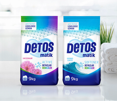 DETERGENT LOGO & PACKAGING DESIGN branding clean cleaning creative design detergent graphic graphic design label design labeldesign logo logo design packaging powder detergent washing