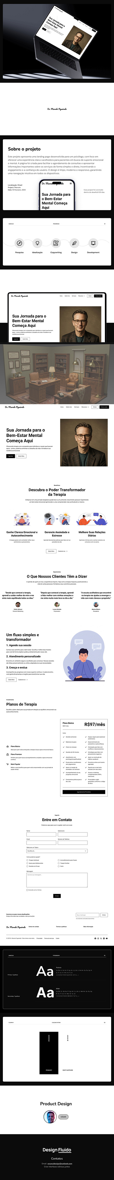 DESIGN WEBSITE MARCELO figma ui ux