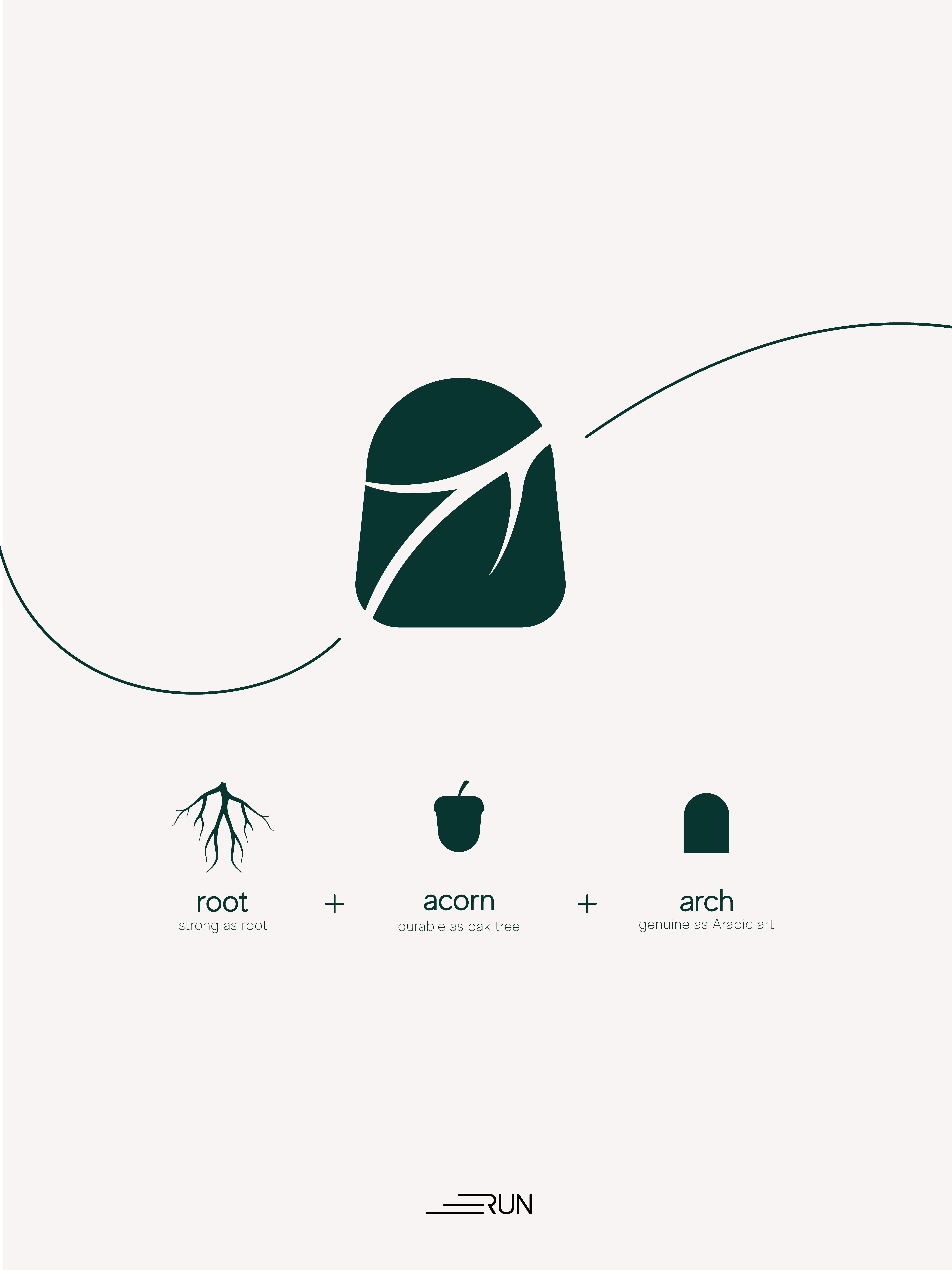 Root Logo & Brand Identity arabic logo arch logo arcon logo brand identity logo logo sign logo type minimal logo root