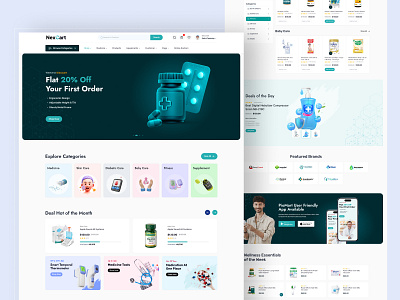 Modern Pharmacy | Online Medicine | Healthcare eCommerce Website digitalpharmacyui ecommercehealthcare healthcareecommerceui healthcareuxdesign healthcarewebdesign healthcarewebsitedesign medicalecommerceui medicalproductstore medicalstoreux medicalwebconcept medicineecommercedesign medicineshoplandingpage medicinestoreui onlinepharmacywebsite pharmacylandingpage pharmacyshopui pharmacywebsitedesign pharmaecommercedesign pharmastoreui pharmauiux
