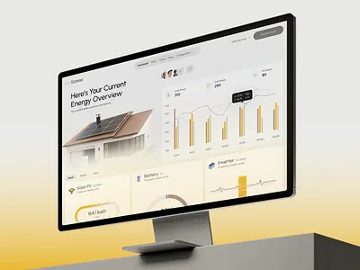 Solenest - Solar Monitoring Platform Dashboard UI Design business clean energy dashboard design data visualization design inspiration energy analytics energy management product design renewable tech saas solar monitoring solar panel design solar ui sustainable tech ui ui design uiux ux ux design