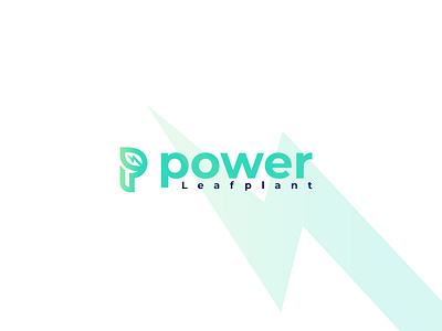 power leaf plant logo best logo brand identity branding leaf letter logo logo logo design logo designer logotogo p plant logo plant power