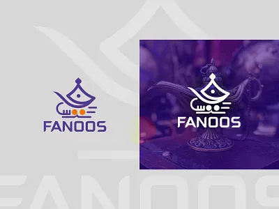 Fanoos Arabic Logo Design aladdin magic lamp arabic brand arabic logo arabic typography brand identity branding calligraphy logo creative logo delivery company logo fanoos arabic logo fanus logo logo logoconcept magic lamp logo minimalist logo modern arabic logo typography خط عربي