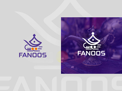 Fanoos Arabic Logo Design aladdin magic lamp arabic brand arabic logo arabic typography brand identity branding calligraphy logo creative logo delivery company logo fanoos arabic logo fanus logo logo logoconcept magic lamp logo minimalist logo modern arabic logo typography خط عربي