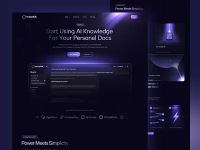 AI Assistant Landing page ai saas ai technology artificial intelligence assistant business chatgpt dark dashboard deepseek design gemini modern landing saas ui ux voice ai web web design website