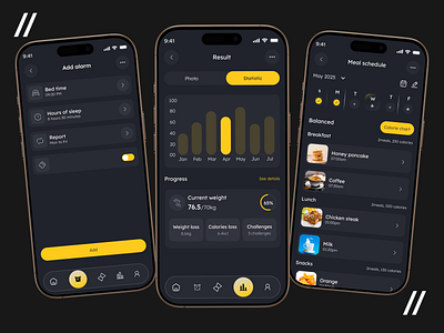 AI Fitness Tracker Mobile App UI/UX Design ai app design best app design daily fitness fitness app fitness tracker gym healthcare app healthy minimal mobile app mobile app design online training routine social media wellnesss workout plan workout tracker workout tracking