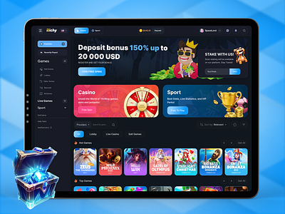 Gambling : Slot Page Design casino gambling gambling website online casino slot page