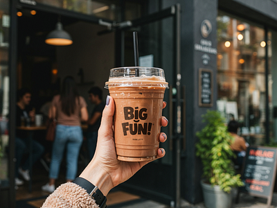 Bigfun Coffee and Bakery Shop Brand Identity bakery best logo designer bigfun brand identity design chaye branding coffee coffee house branding coffeeshop branding drink fun logo logo design for a coffee shop logo designer pastry shop branding restaurant branding tea shop branding top logo designer dribbble top ten logo designer dribbble typographic logo