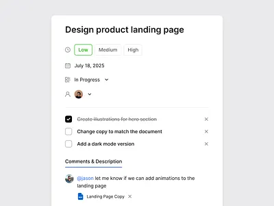 Task Management - Designed with MadeinFigma asana design design system figma made in figma madeinfigma task management tasks trello ui ui design ui designer ui kit ux ux design web design website design