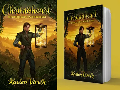 Chronoheart album art album cover design book cover design ebook cover
