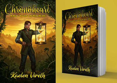 Chronoheart album art album cover design book cover design ebook cover