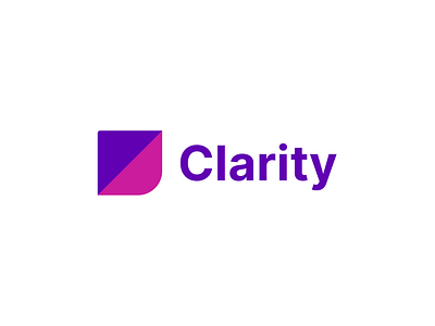 Clarity Logo Design by Zillylogos visual identity